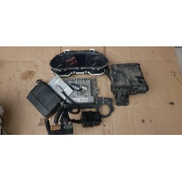 NISSAN PULSAR KIT ACCENSIONE AVVIAMENTO CENTRALINA MOTORE ECU CHIAVE K9K 1.5D