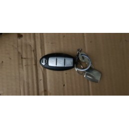 NISSAN PULSAR KIT ACCENSIONE AVVIAMENTO CENTRALINA MOTORE ECU CHIAVE K9K 1.5D