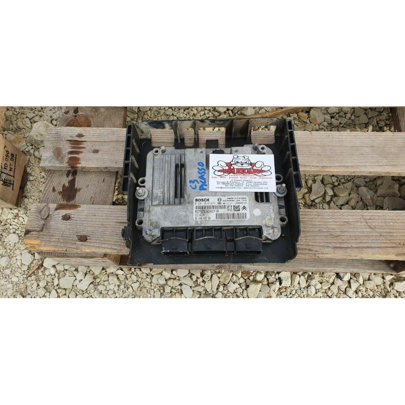Dettagli su   CITROEN C3 PICASSO CENTRALINA MOTORE ECU AVVIAMENTO 1.6 DIESEL BOSCH 0281013872