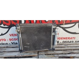 NISSAN PULSAR KIT RADIATORI RAFFREDDAMENTO CONDENSATORE CLIMA A/C ELETTROVENTOLA