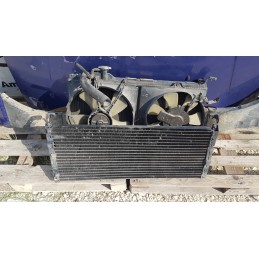 TOYOTA RAV 4 1 SERIE MUSATA FRONTALE PARAURTI FANALI COFANO PARAFANGHI RADIATORI