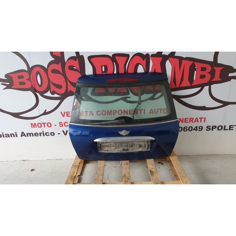 MINI COOPER R50-R53 PORTELLONE COFANO BAGAGLIAIO LUNOTTO POSTERIORE
