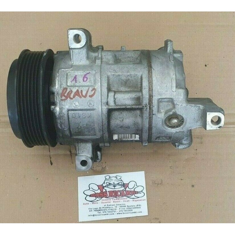 Dettagli su   FIAT BRAVO SECONDA SERIE COMPRESSORE CLIMA A/C ARIA CONDIZIONATA 1.6 DIESEL