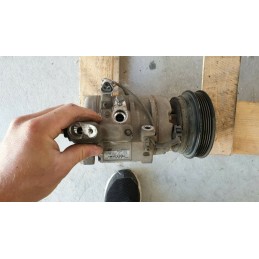 TOYOTA RAV 4 COMPRESSORE CLIMA CONDENSATORE A/C PULEGGIA DENSO 10S15L