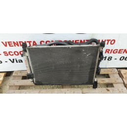 FORD FOCUS MK3 KIT RADIATORI CLIMA ACQUA RAFFREDAMENTO ELETTROVENTOLA 1.6D T1DB