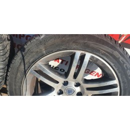 1x CERCHIO IN LEGA CON GOMMA PNEUMATICO LANCIA THEMA 18 POLLICI 5 FORI INT 5x115