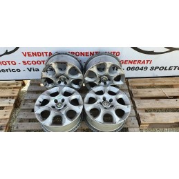4x CERCHI IN LEGA SPEEDLINE ALFA ROMEO 159-BRERA-GIULIETTA-SPIDER INT 5x110 R16"
