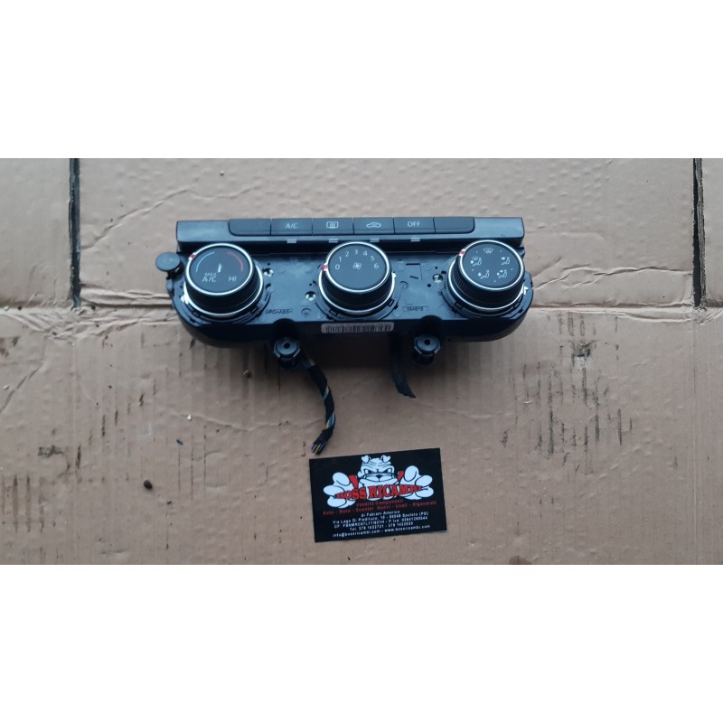 VOLKSWAGEN GOLF 7 CENTRALINA COMANDO PULSANTIERA RISCALDAMENTO CLIMA A/C