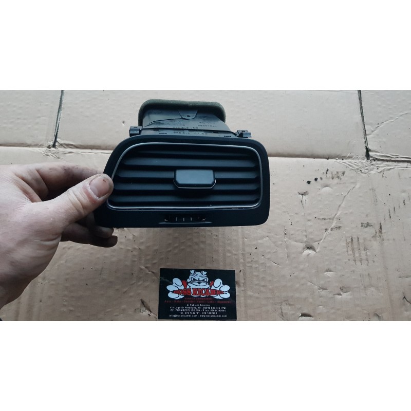 VOLKSWAGEN GOLF 7 BOCCHETTA CRUSCOTTO AREAZIONE ARIA LATO PASSEGGERO 5G1819710B