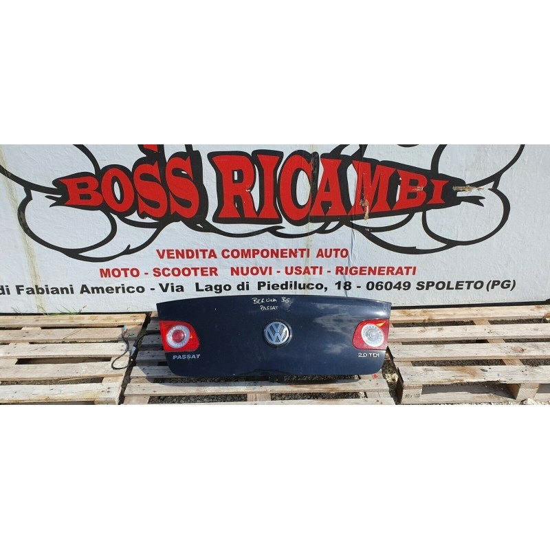 VOLKSWAGEN PASSAT 3C B6 BERLINA PORTELLONE BAGAGLIAIO COFANO POSTERIORE BAULE