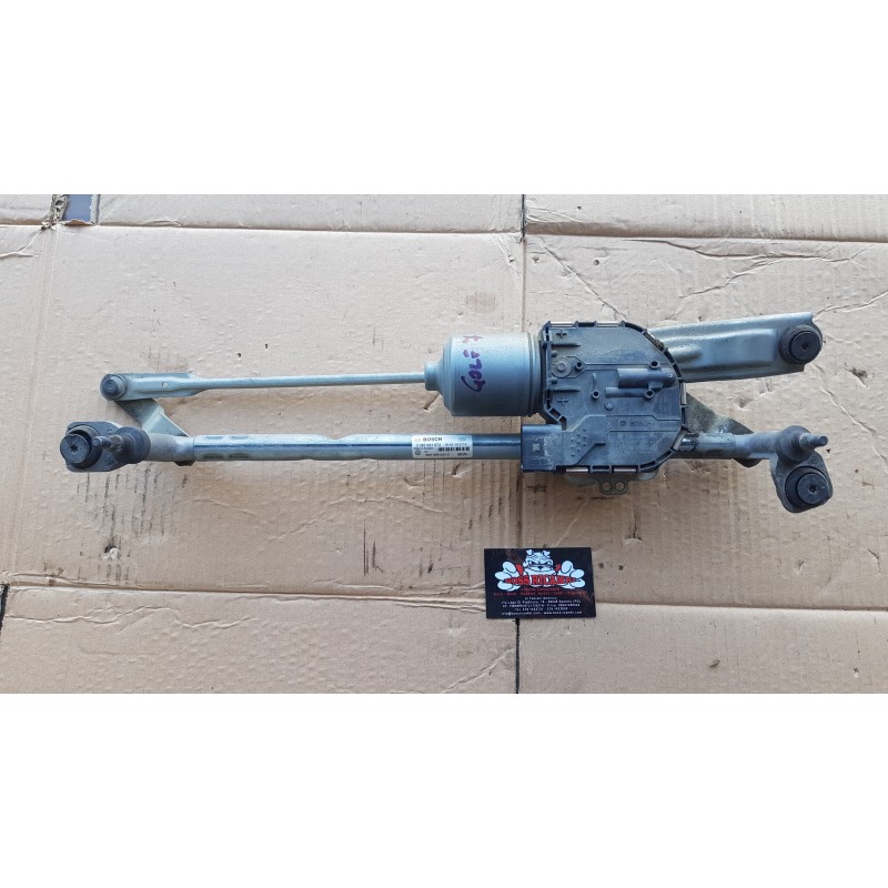 VOLKSWAGEN GOLF 7 MECCANISMO TANDEM ASTA TERGICRISTALLO MOTORINO ANTERIORE PARAB