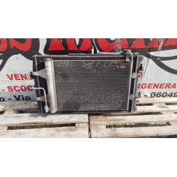 VOLKSWAGEN POLO 9N3 KIT RADIATORE RAFFREDD ACQUA CLIMA A/C ELETTROVENTOLA DIESEL