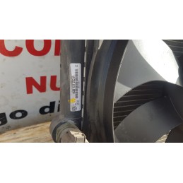 VOLKSWAGEN POLO 9N3 KIT RADIATORE RAFFREDD ACQUA CLIMA A/C ELETTROVENTOLA DIESEL