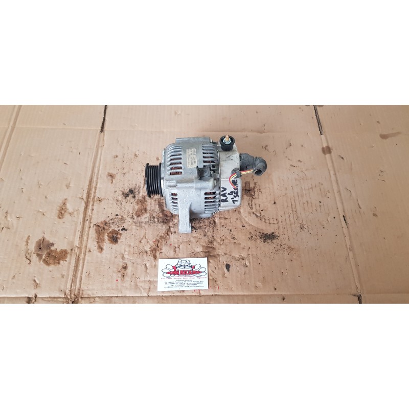 TOYOTA RAV 4 1S PRIMA SERIE ALTERNATORE PULEGGIA MOTORE DENSO 102211-9380 80AH