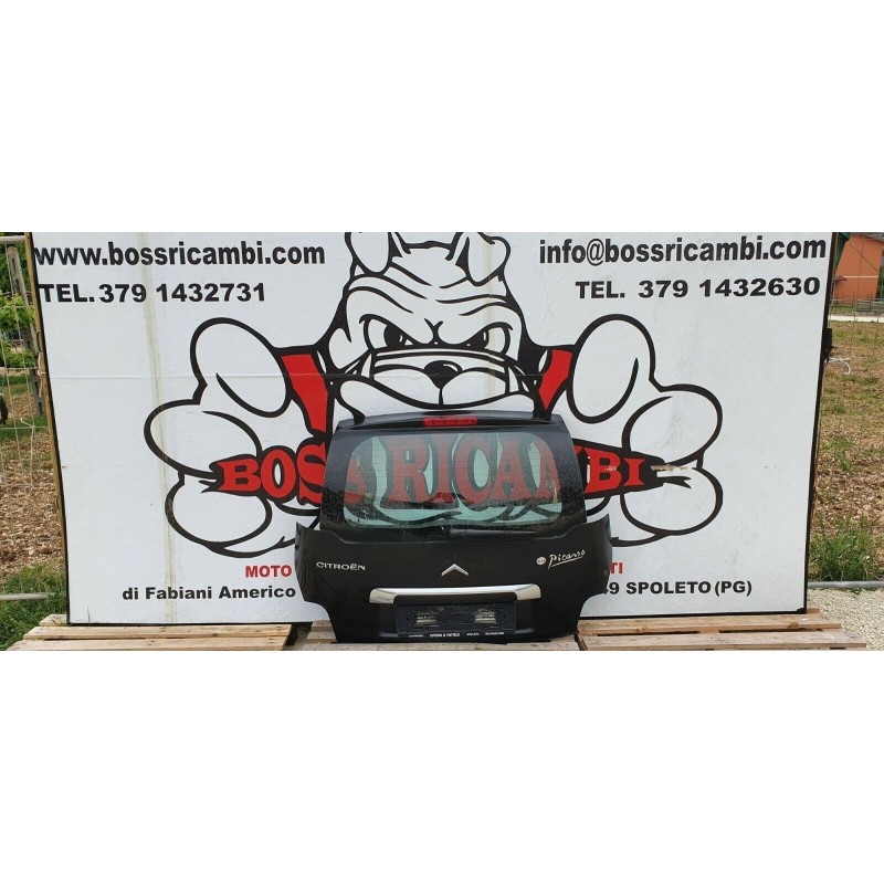 CITROEN C3 PICASSO PORTELLONE COFANO POSTERIORE LUNOTTO VETRO BAGAGLIAIO